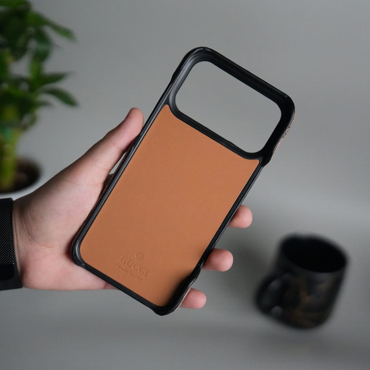 iPhone 17 Pro Luxury 3D BEE Stripe Design Case Cover
