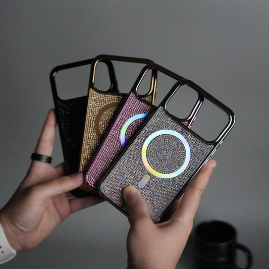 iPhone 17 Pro Luxury Diamond Case Cover
