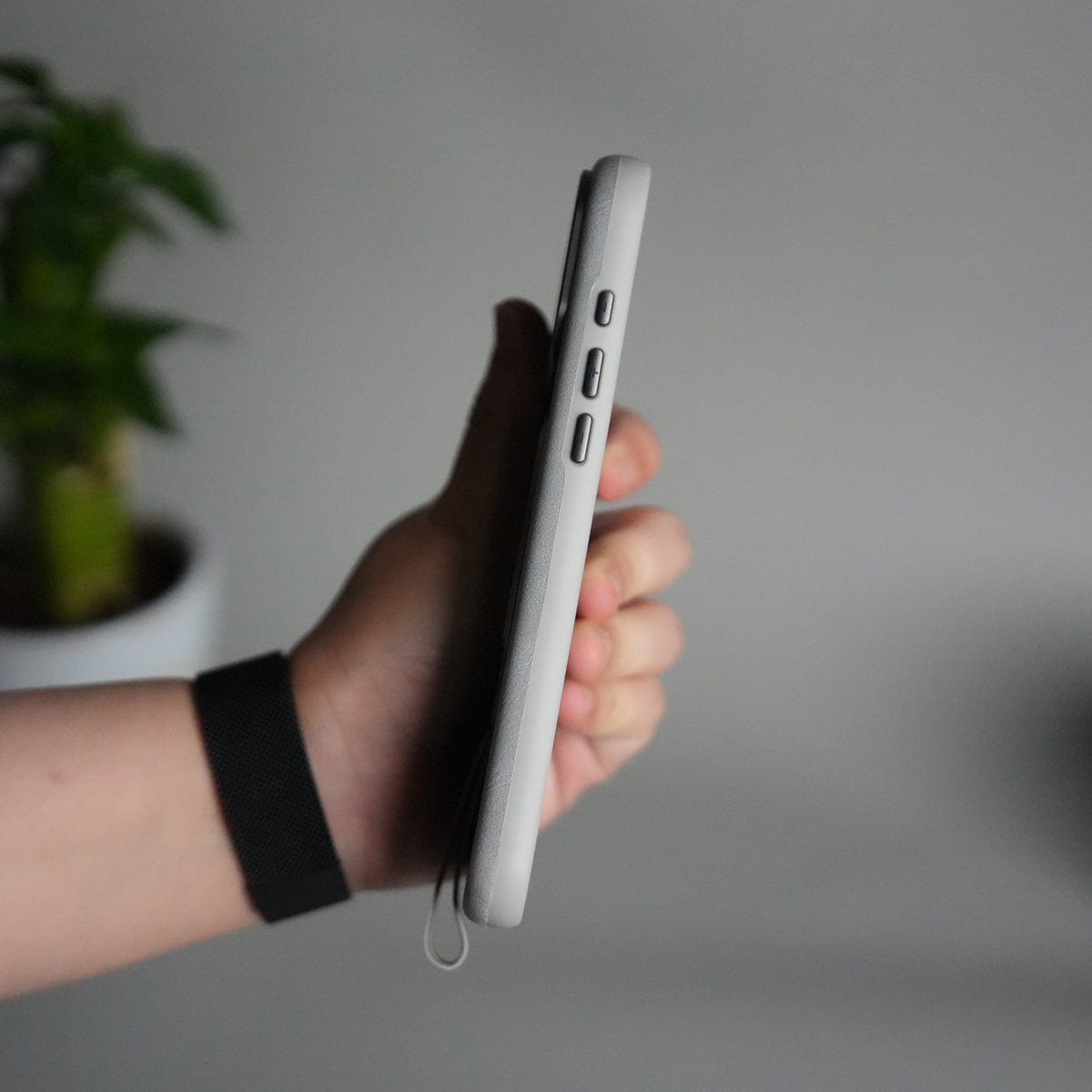 iPhone 17 Pro Luxury Leather MagSafe Case | Metal Ring Stand and Grip Holder Cover