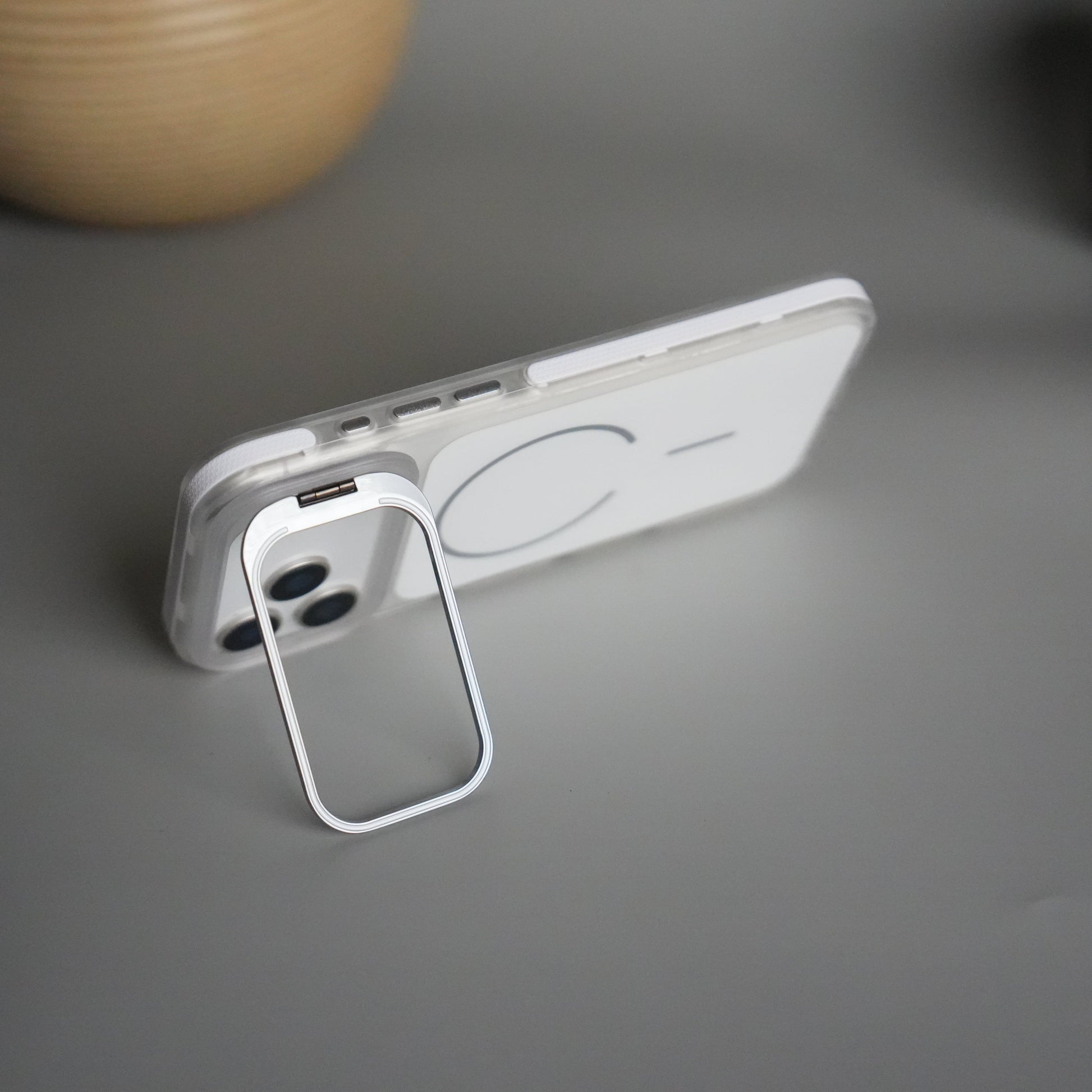 iPhone 17 Pro Max MagSafe Case with Metal Camera Stand | Slim & Shockproof Protection