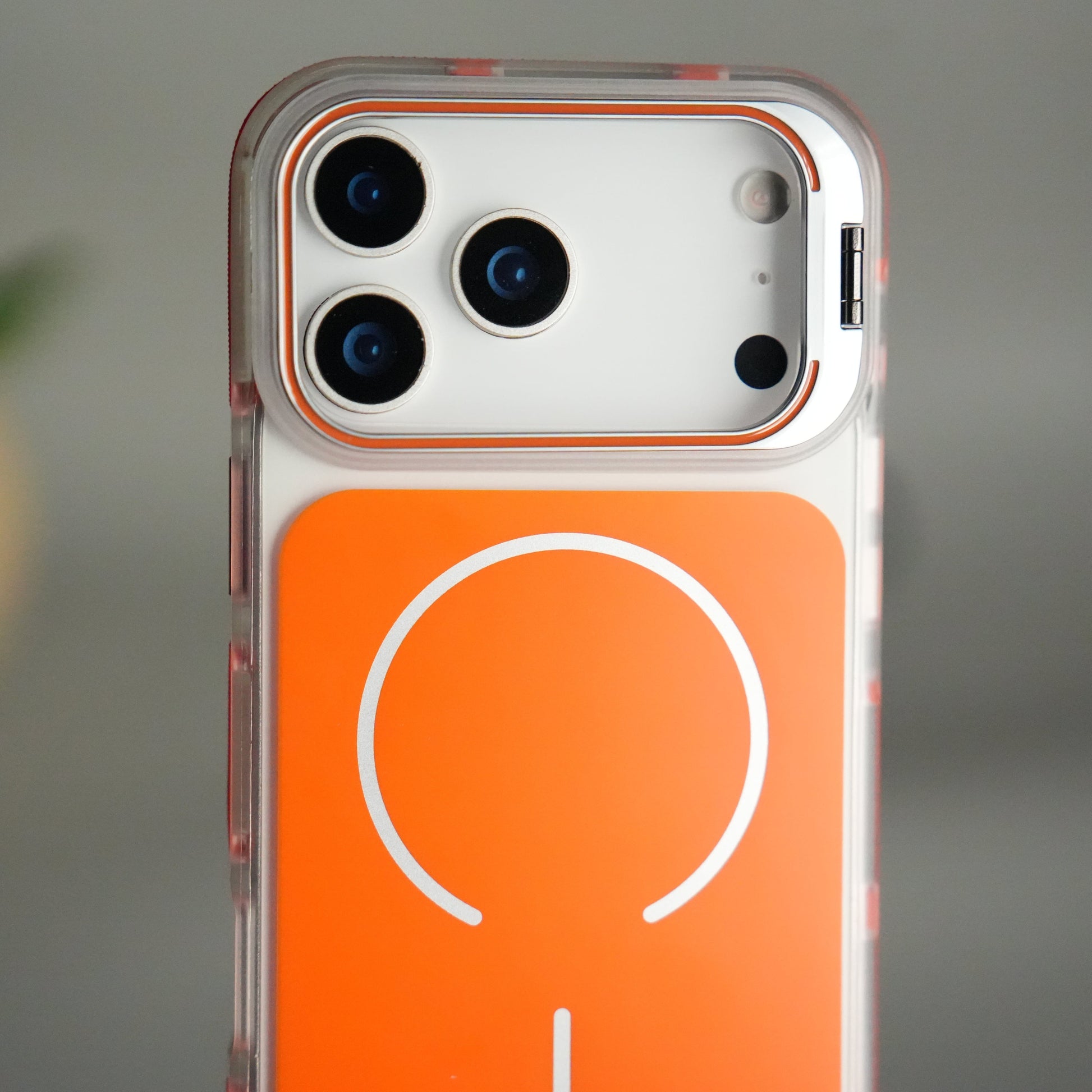 iPhone 17 Pro Max MagSafe Case with Metal Camera Stand | Slim & Shockproof Protection