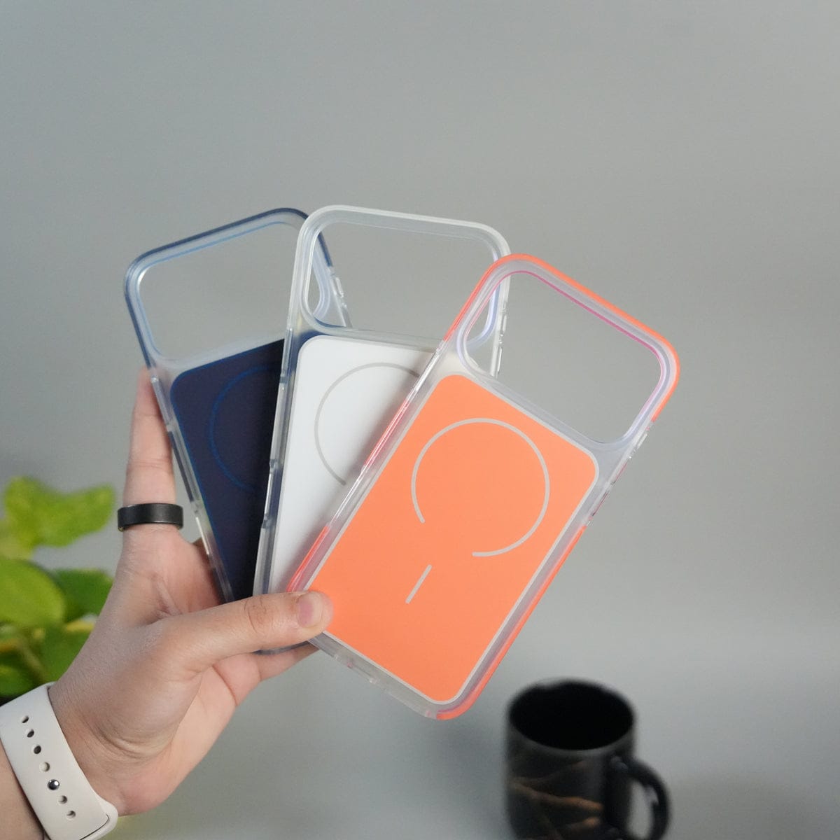 iPhone 17 Pro Max Transparent Soft Edge MagSafe Case Cover