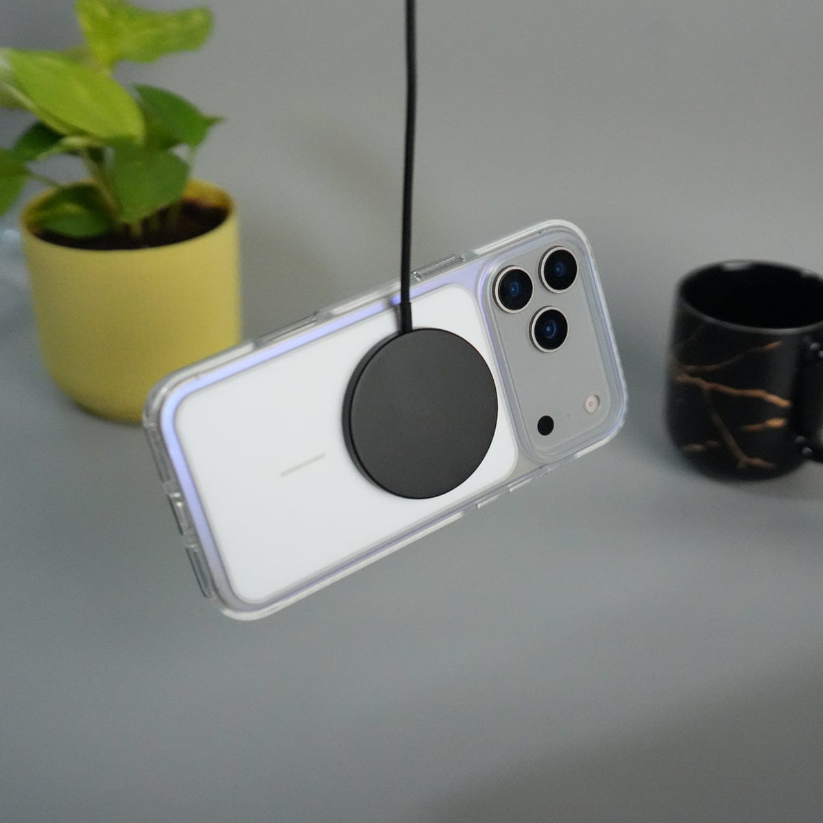 iPhone 17 Pro Transparent Soft Edge MagSafe Case Cover