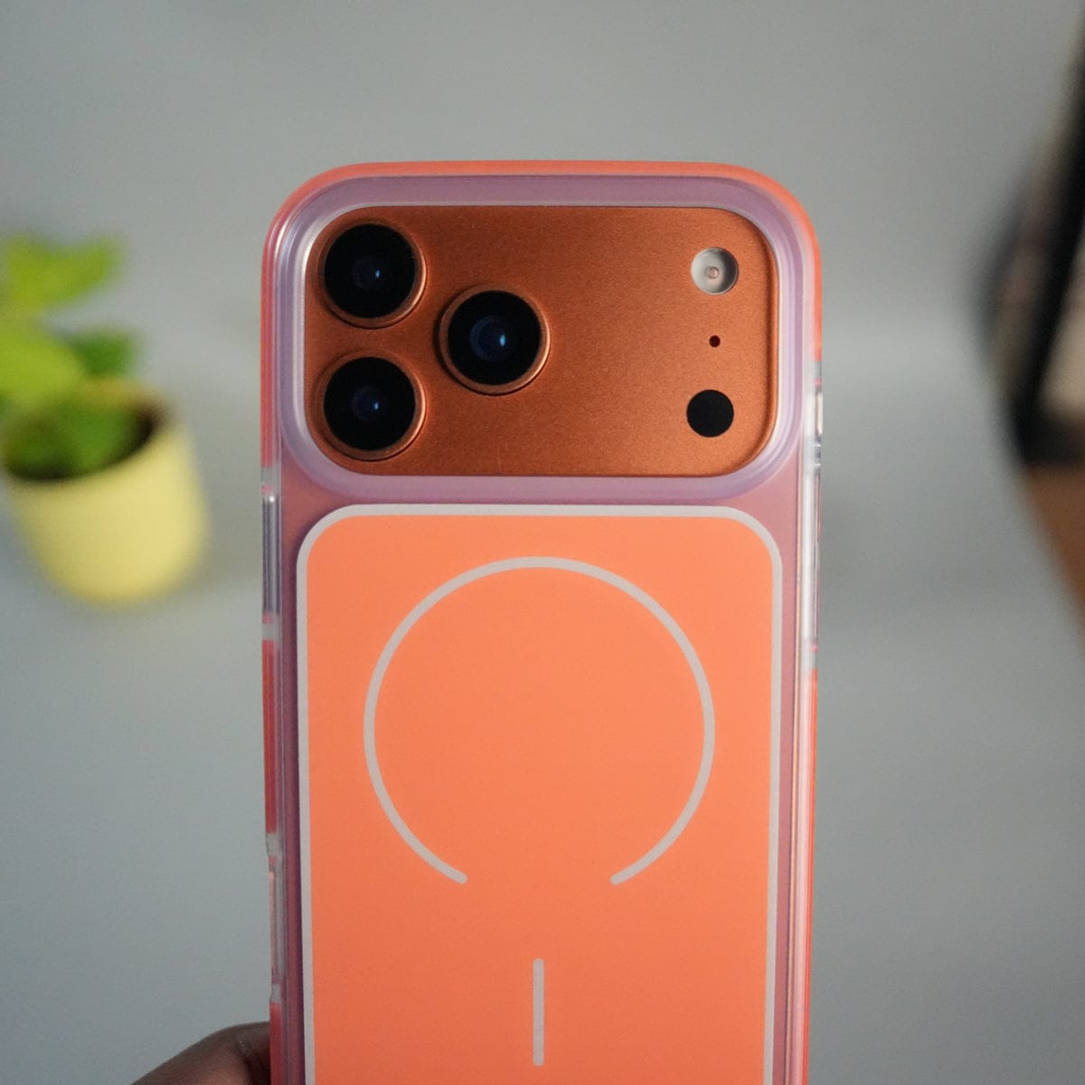 iPhone 17 Pro Transparent Soft Edge MagSafe Case Cover