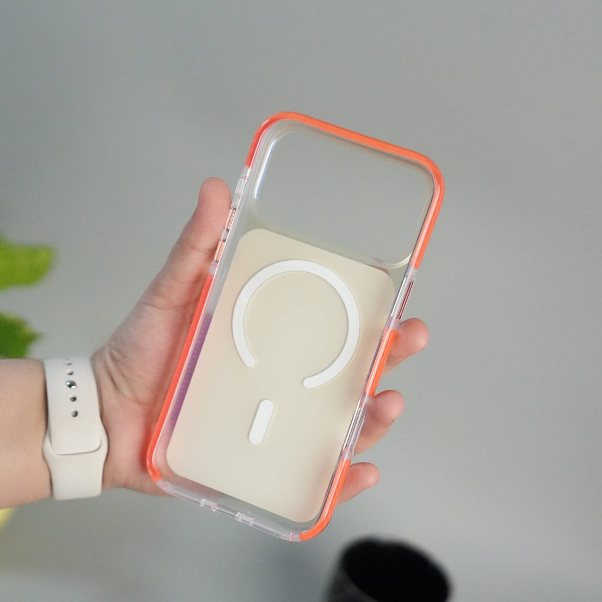 iPhone 17 Pro Max Transparent Soft Edge MagSafe Case Cover