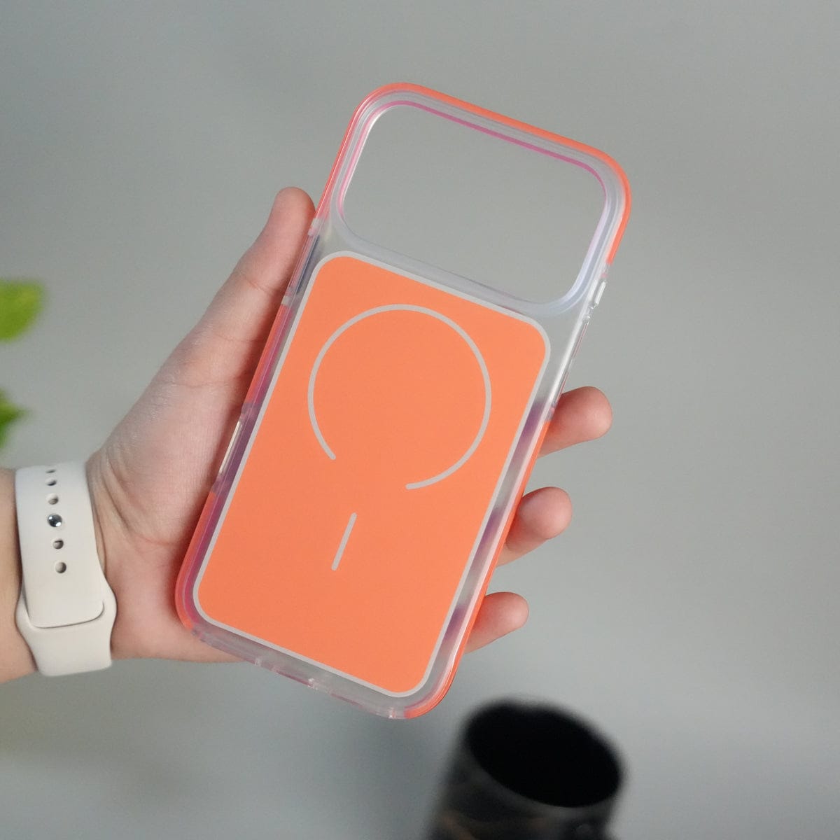 iPhone 17 Pro Max Transparent Soft Edge MagSafe Case Cover