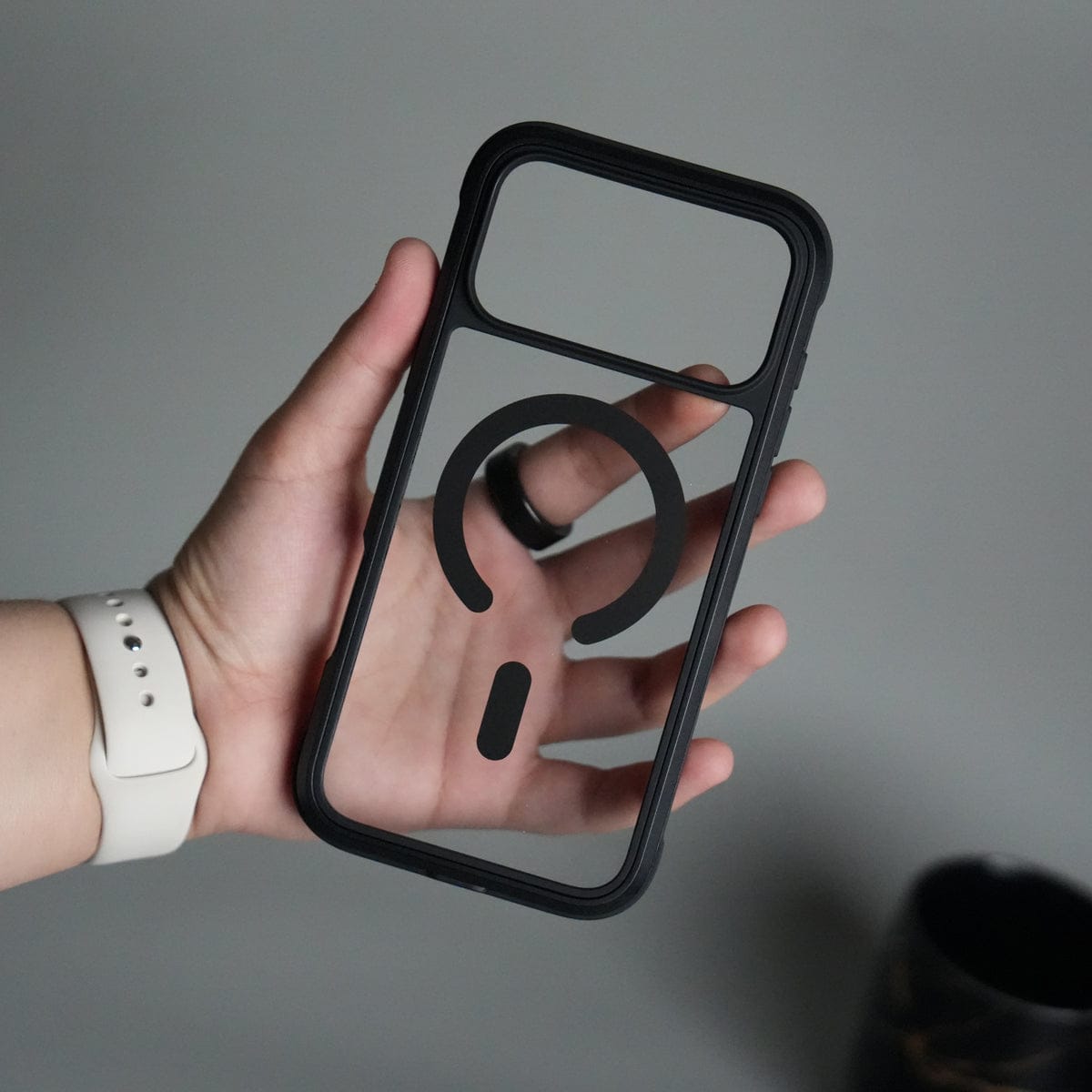 iPhone 17 Pro Military Grade Durable Aluminum Frame MagSafe Case | Anti-Yellowing Technology Case