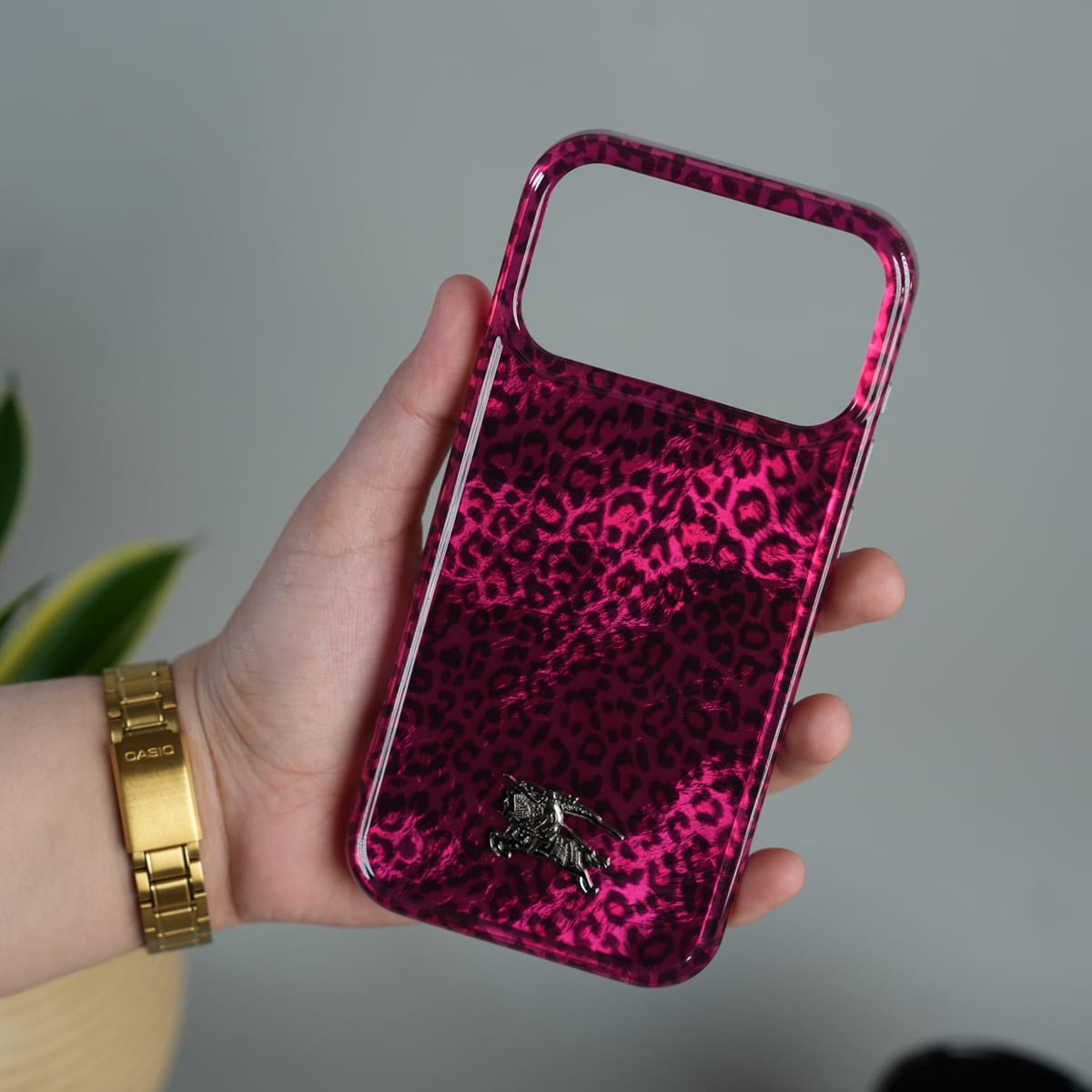 iPhone 17 Series Leopared Print Designer Fashion Case