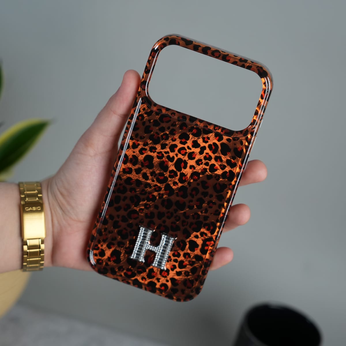 iPhone 17 Series Leopared Print Designer Fashion Case