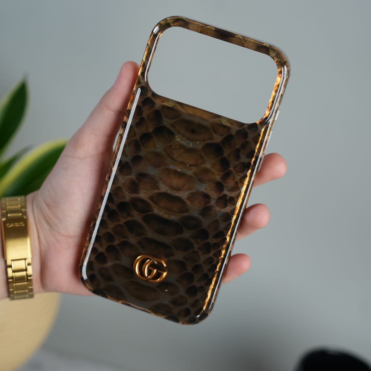 iPhone 17 Series Leopared Print Designer Fashion Case