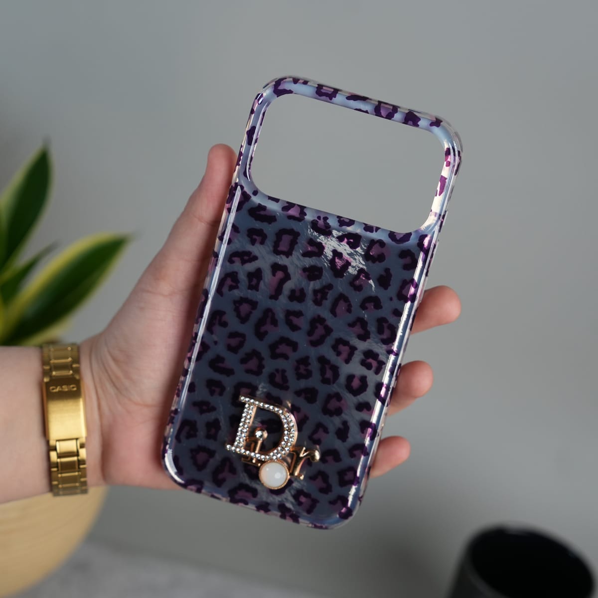 iPhone 17 Series Leopared Print Designer Fashion Case