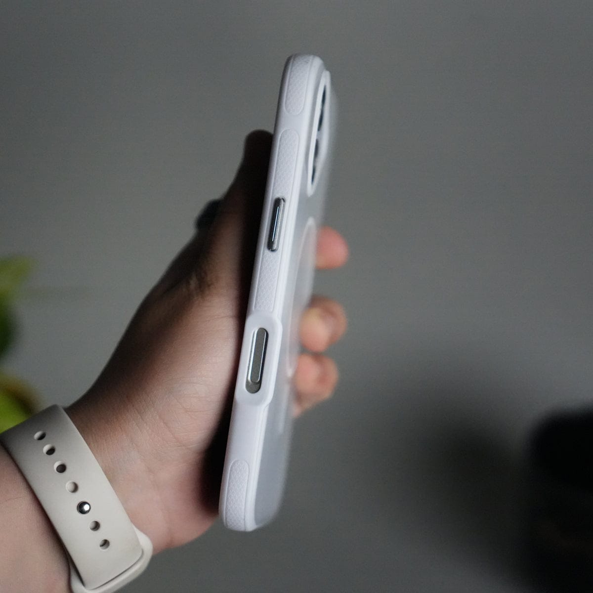 iPhone 17 Soft Touch MagSafe Case | Matte Finish with Color Camera Frame