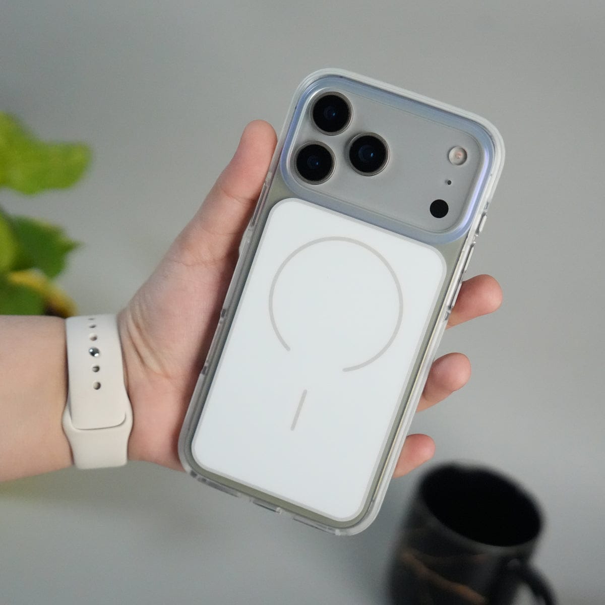 iPhone 17 Pro Transparent Soft Edge MagSafe Case Cover
