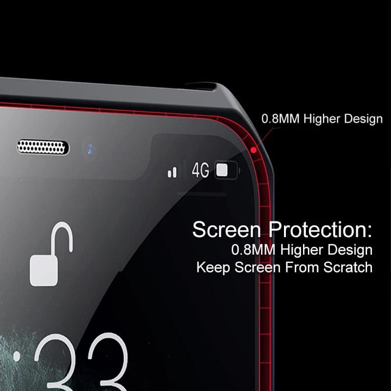 iPhone 14 Series Shockproof Airbags Bumper Transparent Back Case Cover