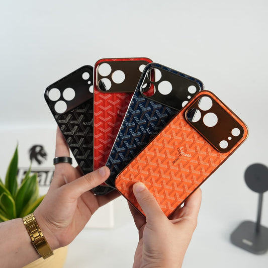 GY luxury Design Chrome Plated Case Cover for iPhone