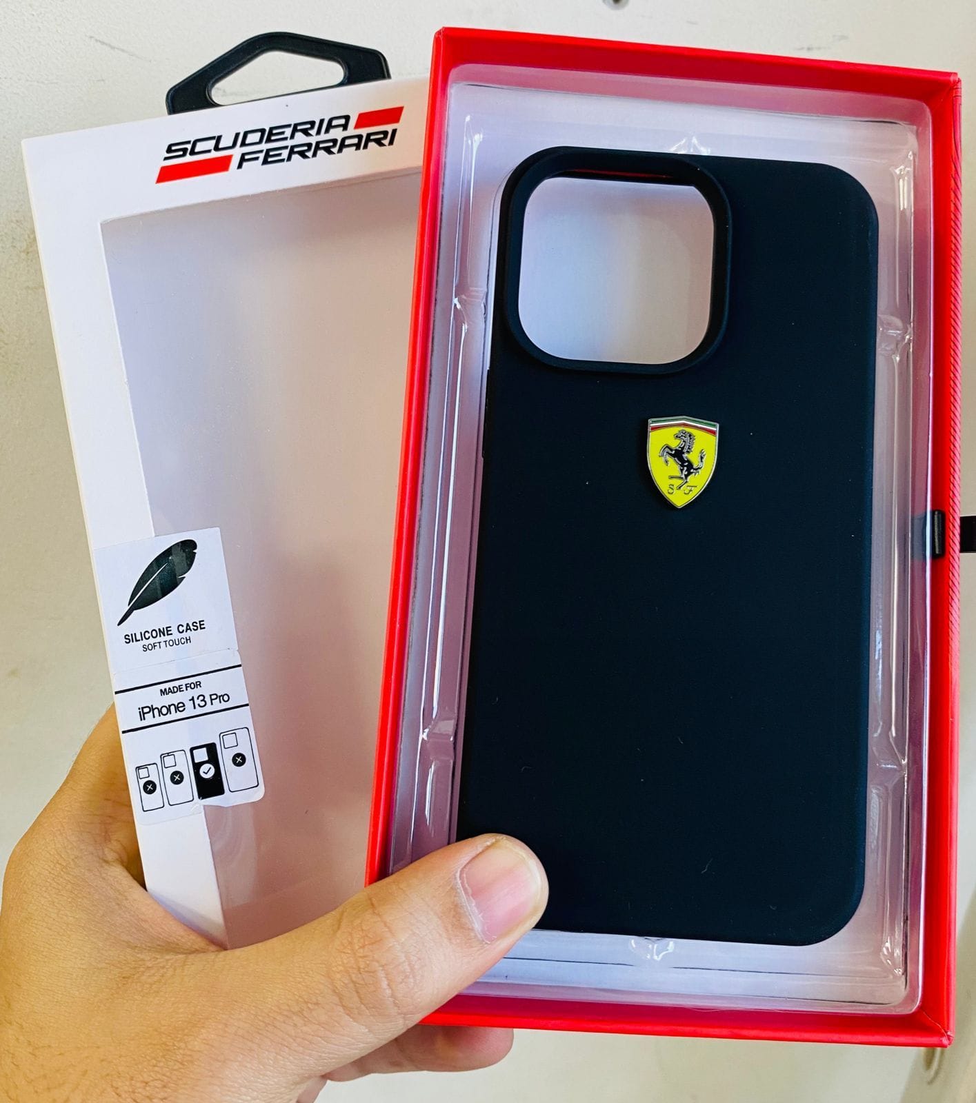 iPhone 16 Series FR Sports Car Logo Silicone Case Cover