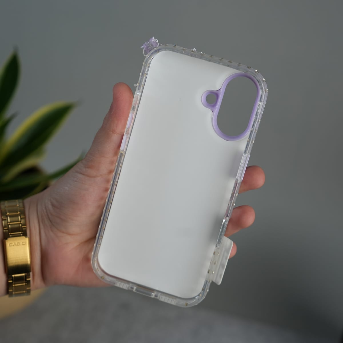 iPhone Cute Bow Pearl Case | Lavender Aesthetic Designer Cover