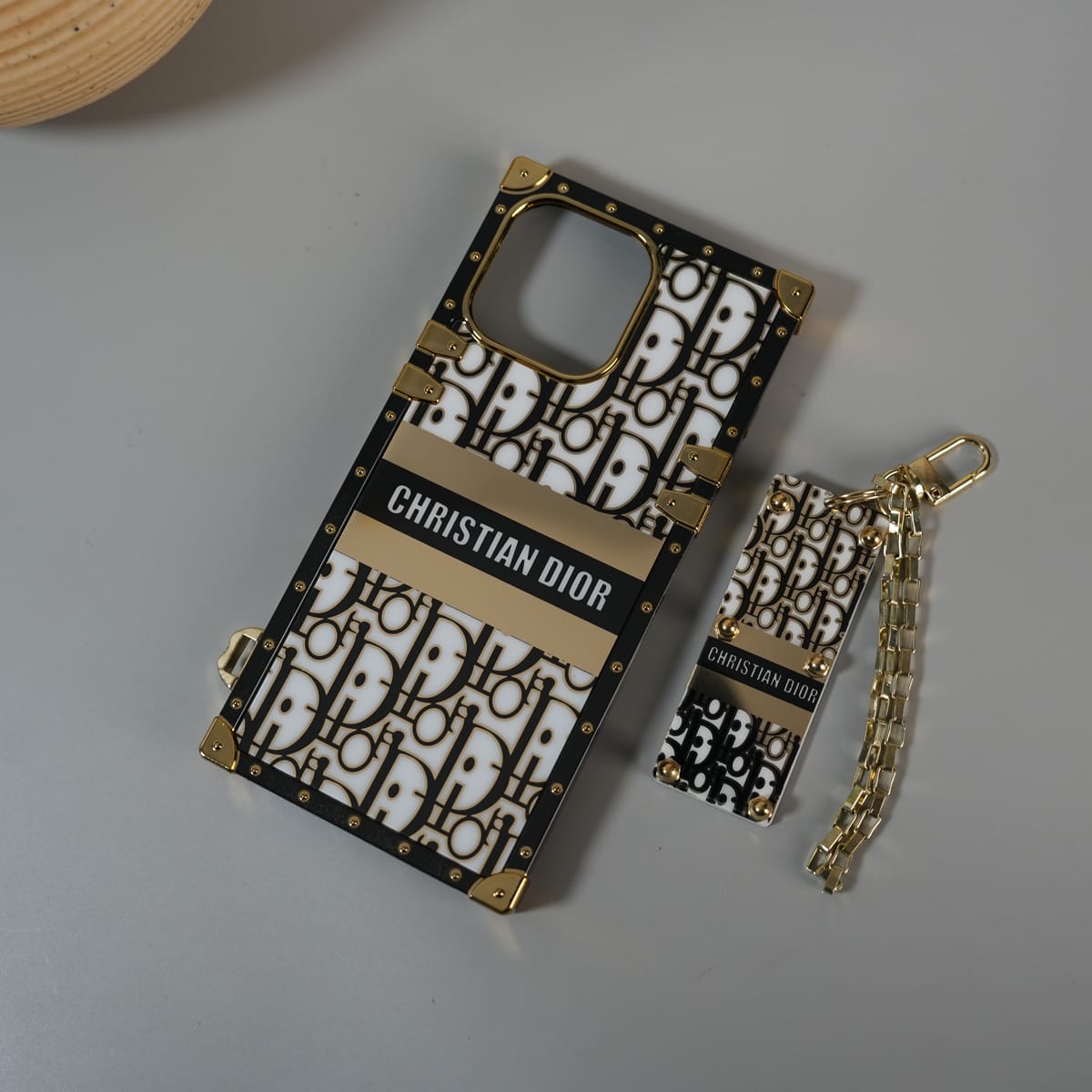 iPhone Luxury CD Trunk Case Cover With Chain