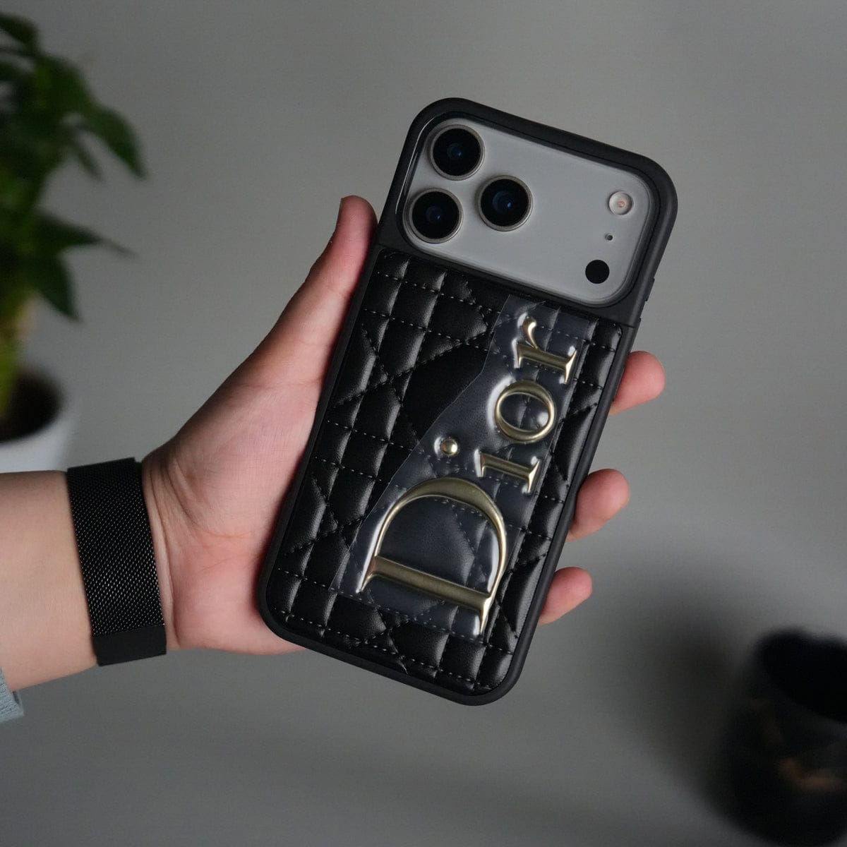 iPhone 17 Pro Max DR Puff Edition PU Leather Case Cover