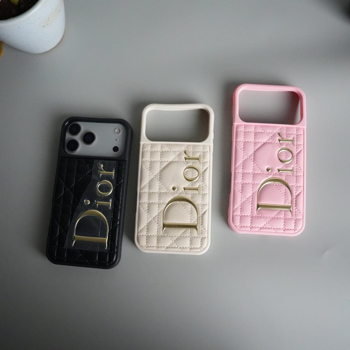 iPhone 17 Pro DR Puff Edition PU Leather Case Cover