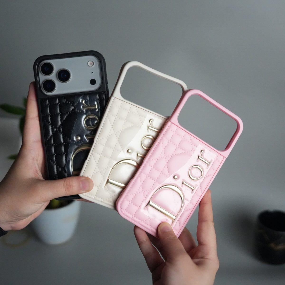 iPhone 17 Pro Max DR Puff Edition PU Leather Case Cover