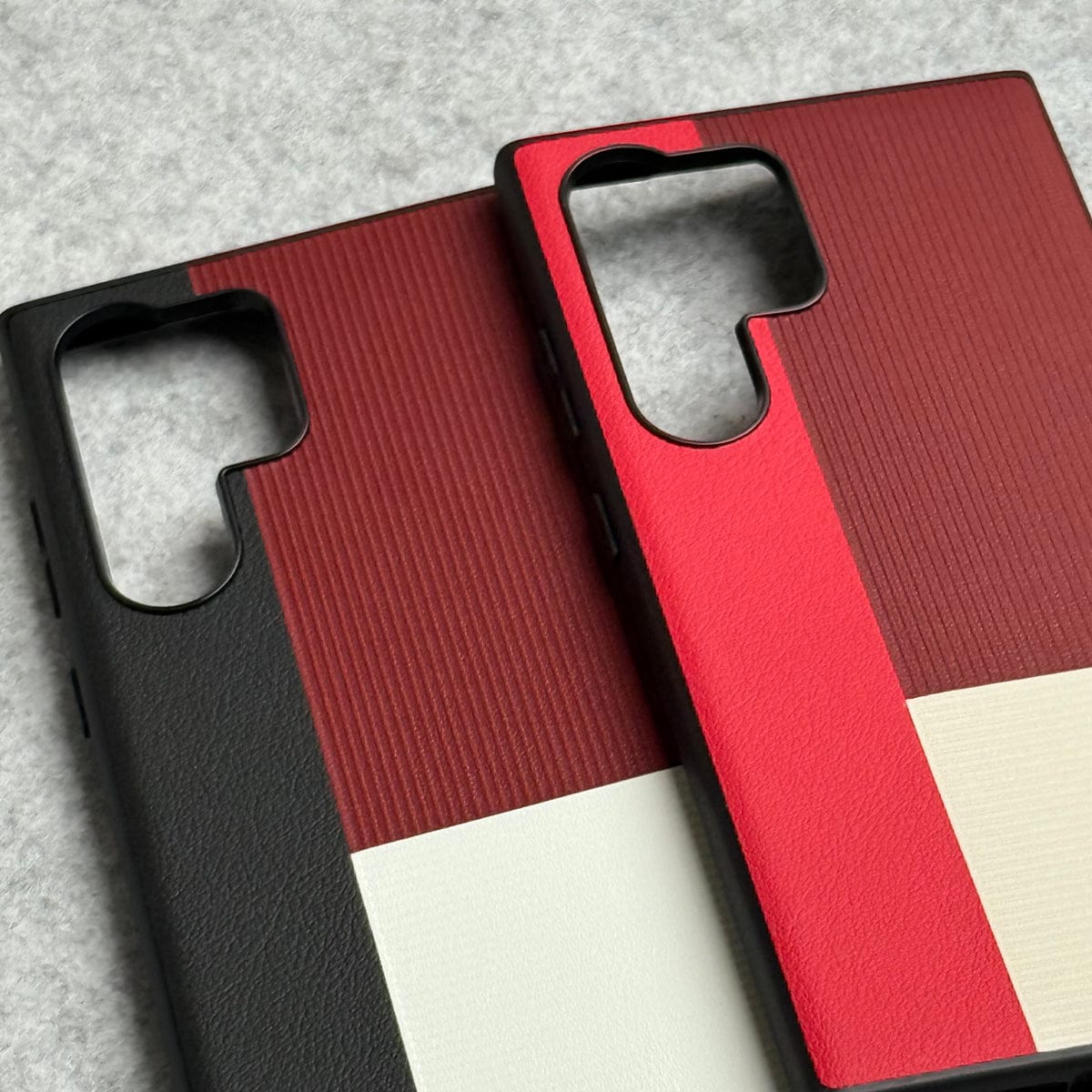 Galaxy S25 Ultra Classic Three Colors Shade Case Cover