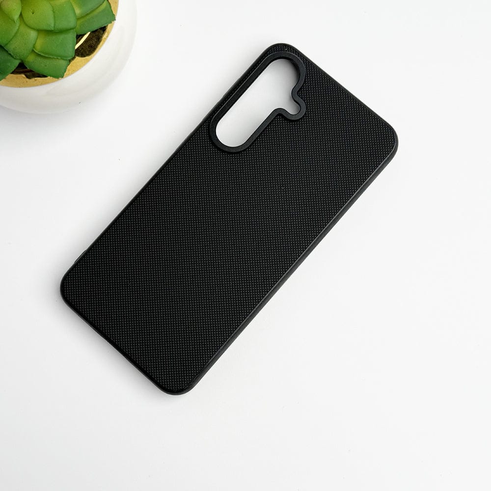 Samsung Galaxy S24 Frosted Dotted Case Cover With Metal Camera Bumper