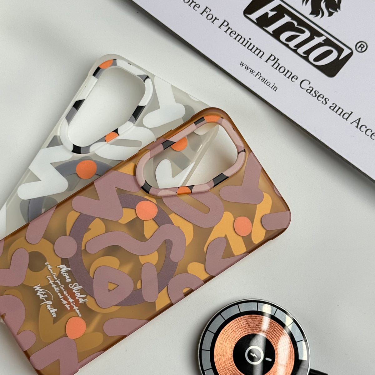 Samsung Galaxy S25 Geometric Graffiti Shockproof MagSafe Case Cover