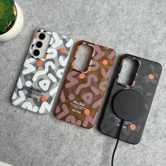 Samsung Galaxy S24 Graffiti Shockproof MagSafe Case Cover