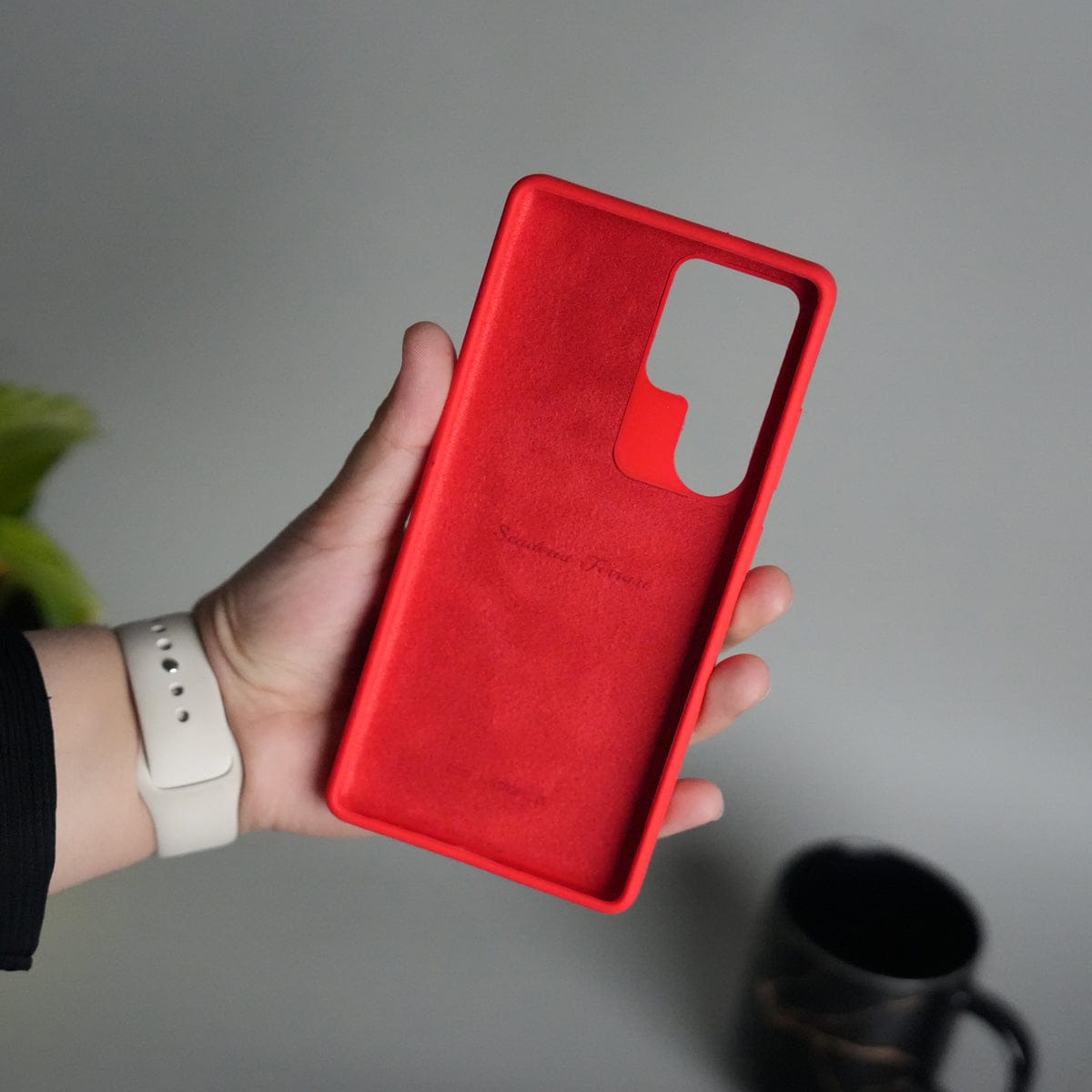 Galaxy S24 Ultra FR V8 Series Design Silicone Protective Case Cover