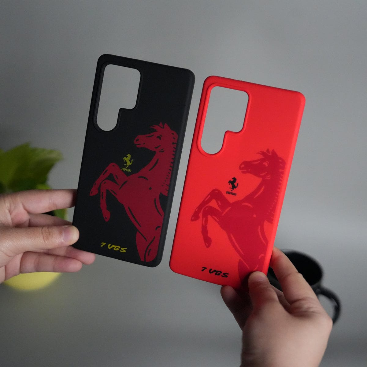 Galaxy S24 Ultra FR V8 Series Design Silicone Protective Case Cover
