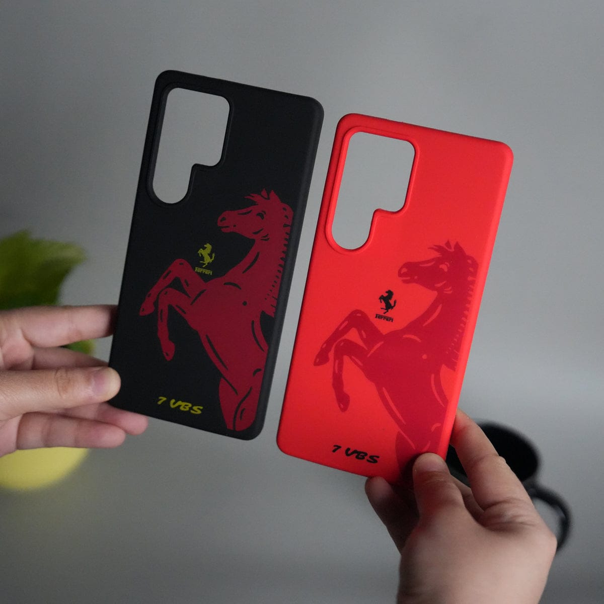 Galaxy S24 Ultra FR V8 Series Design Silicone Protective Case Cover