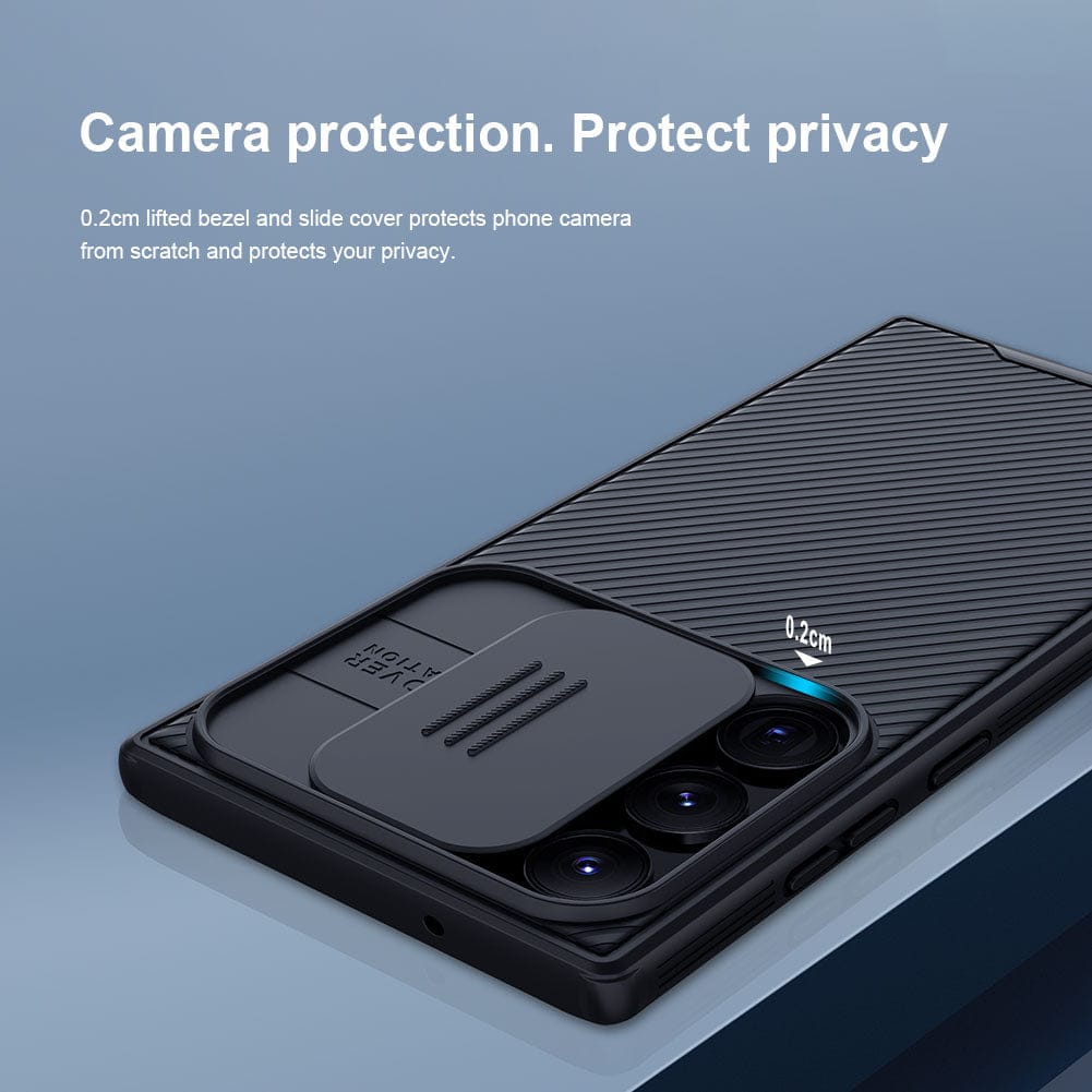 Samsung Galaxy S25 Ultra Camshield Case Cover (Black)