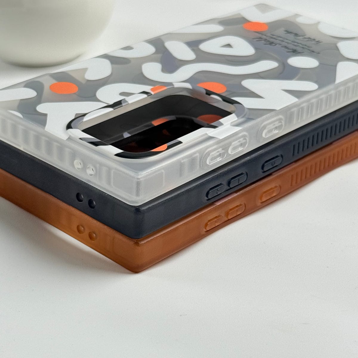 Samsung Galaxy S24 Ultra Geometric Graffiti Shockproof MagSafe Case Cover