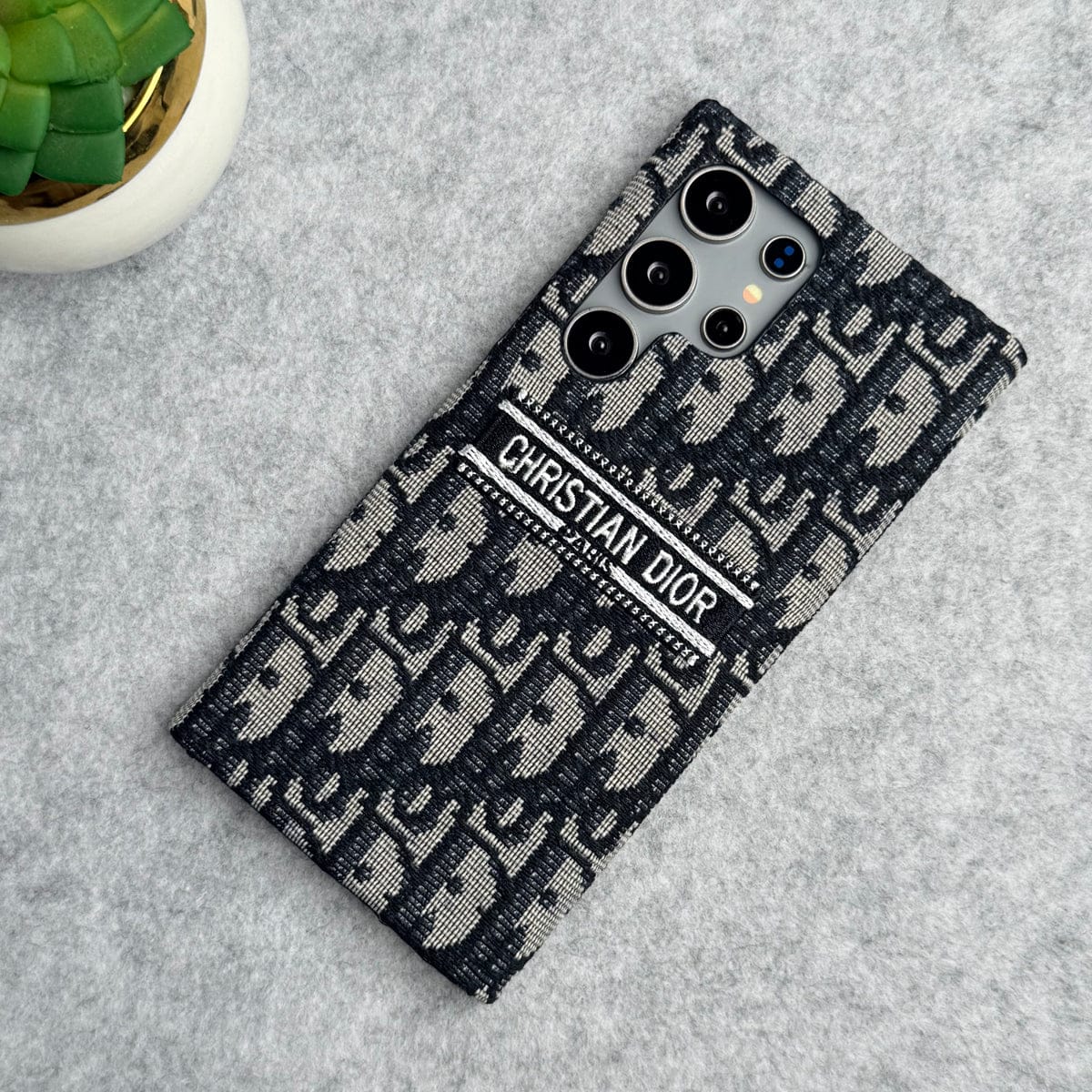 Samsung Galaxy S24 Ultra Luxury CD Brand Design Case Cover