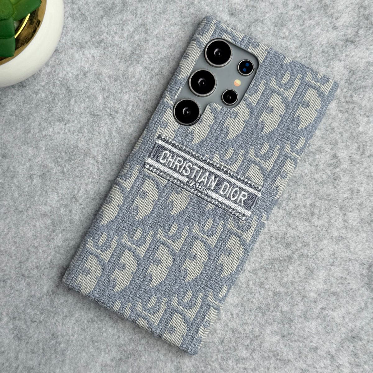 Samsung Galaxy S24 Ultra Luxury CD Brand Design Case Cover