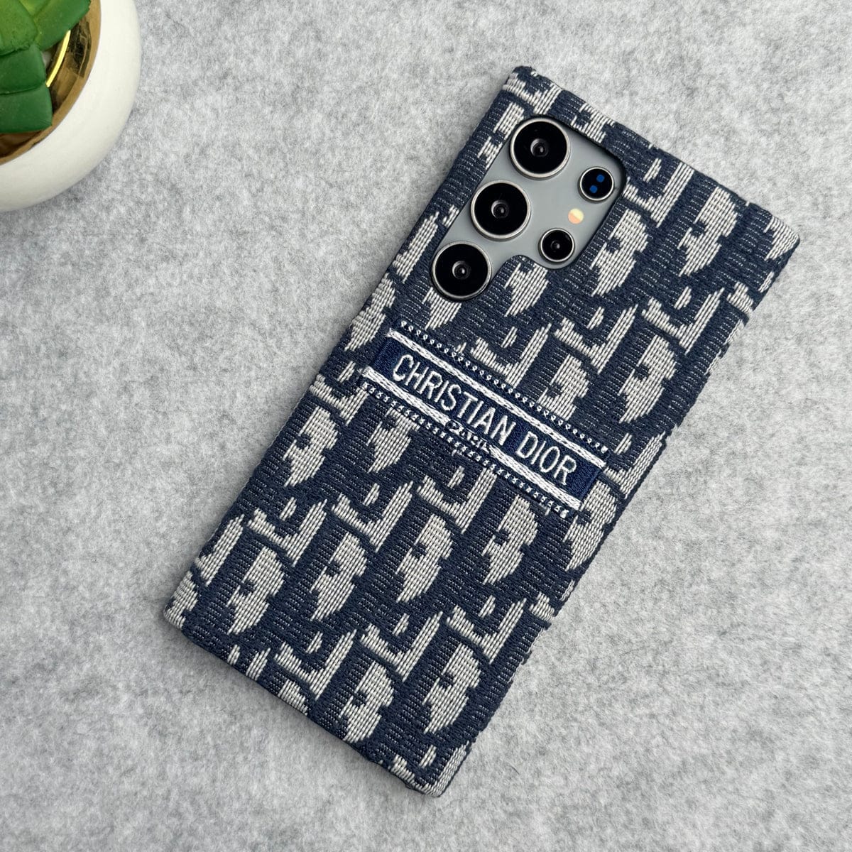 Samsung Galaxy S24 Ultra Luxury CD Brand Design Case Cover