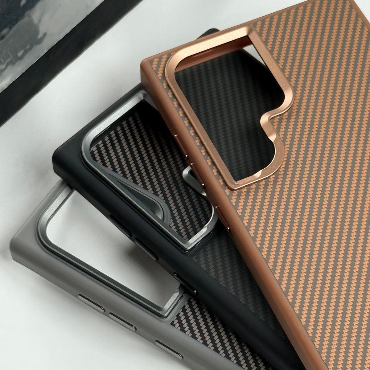 Samsung Galaxy S24 Ultra Premium Carbon Fiber Texture Case Cover