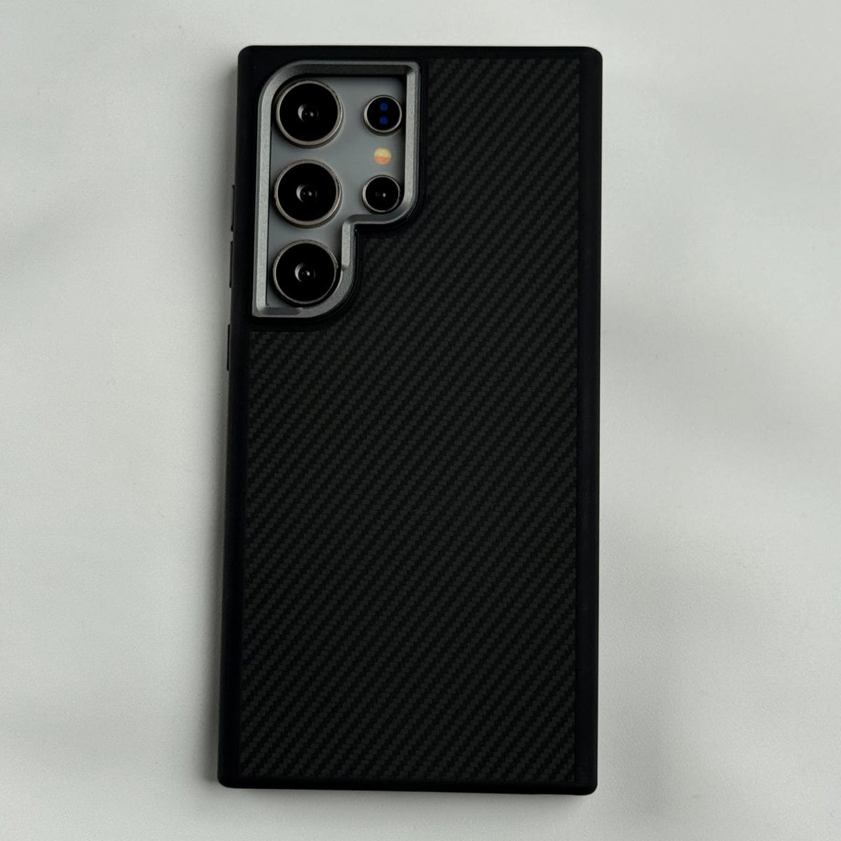 Samsung Galaxy S24 Ultra Premium Carbon Fiber Texture MagSafe Magnetic Case Cover