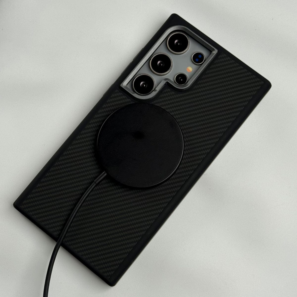 Samsung Galaxy S24 Ultra Premium Carbon Fiber Texture Case Cover