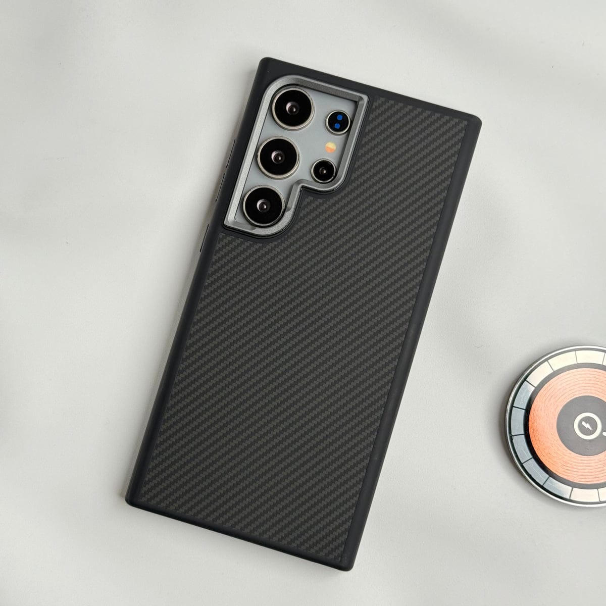Samsung Galaxy S24 Ultra Premium Carbon Fiber Texture Case Cover
