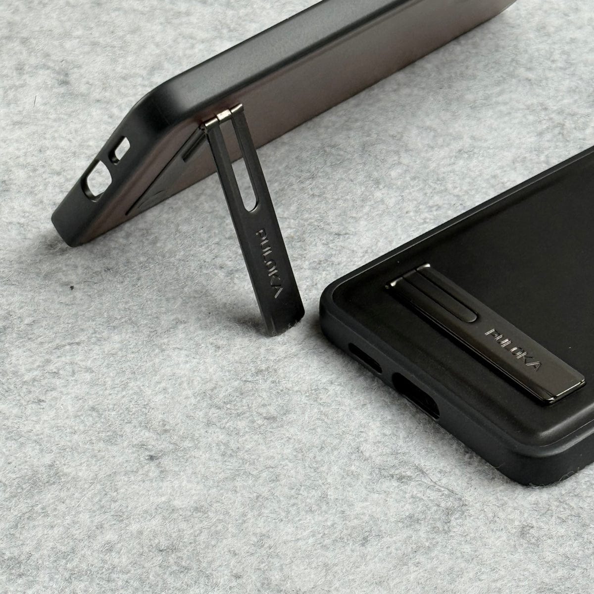 Samsung Galaxy S25 Edge PU Leather Inbuilt Stand Case Cover