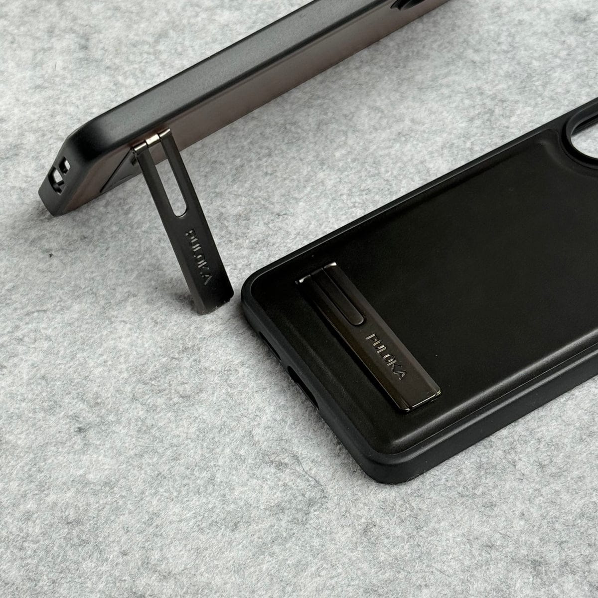 Samsung Galaxy S25 Edge PU Leather Inbuilt Stand Case Cover