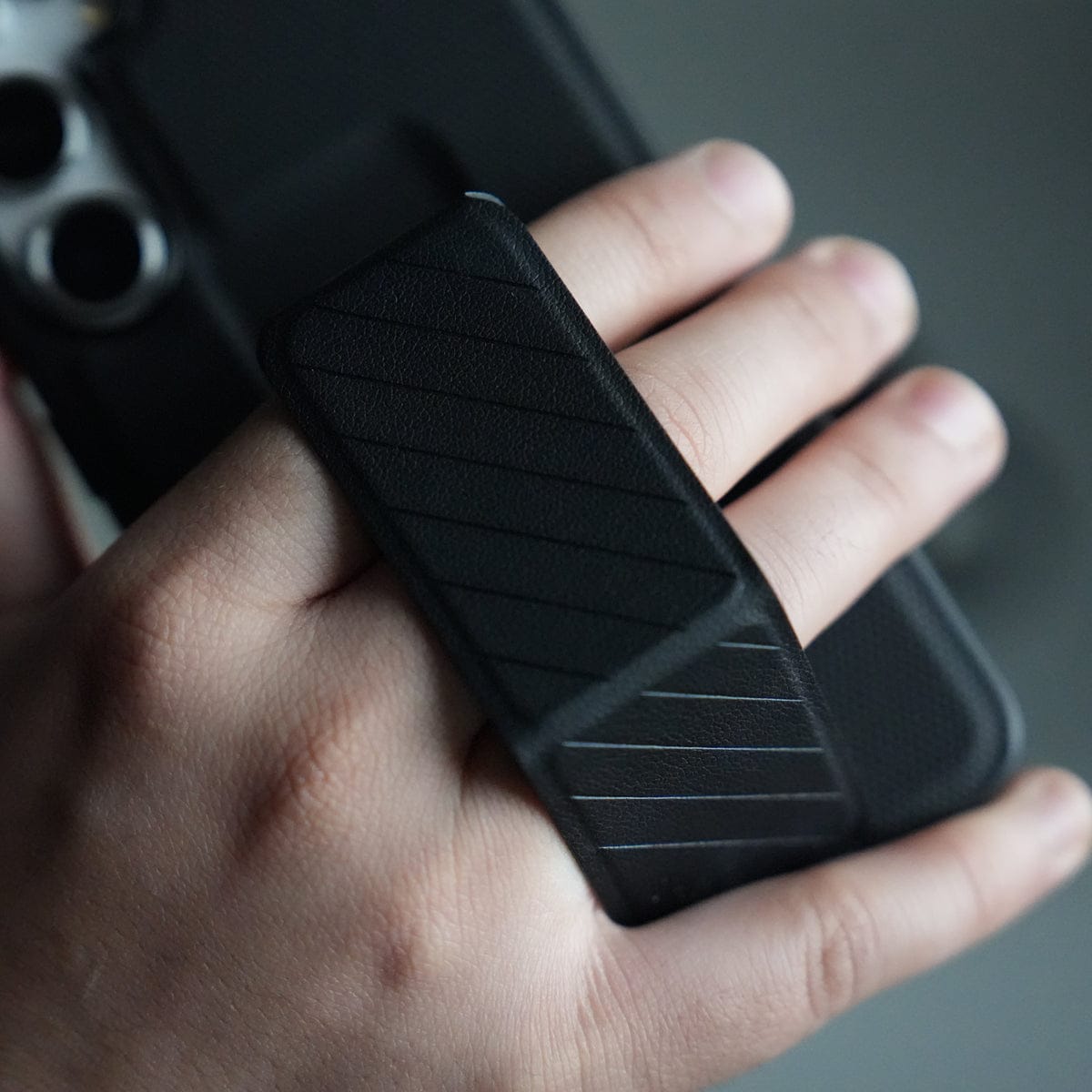 Galaxy S25 GripStand Hybrid Case | Textured Anti-Slip Back with Foldable Kickstand & Secure Hand Strap