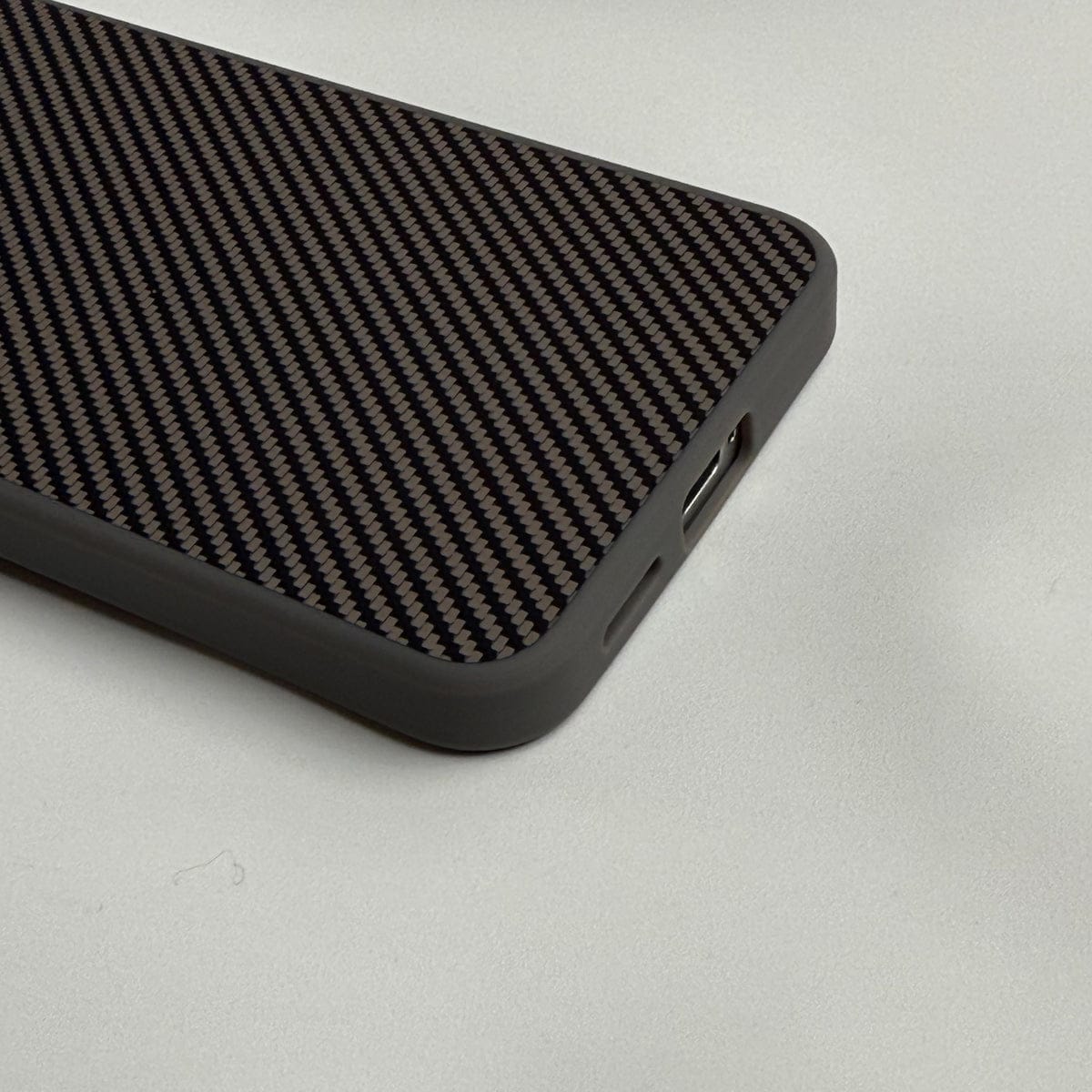 Samsung Galaxy S24 Carbon Fiber Design Metal camera Bump Case