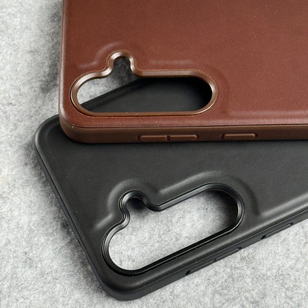 Samsung Galaxy S25FE Full PU Leather Inbuilt Stand Case Cover