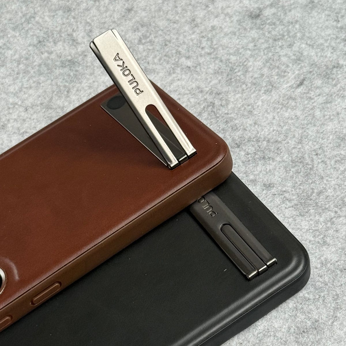 Samsung Galaxy S25FE Full PU Leather Inbuilt Stand Case Cover