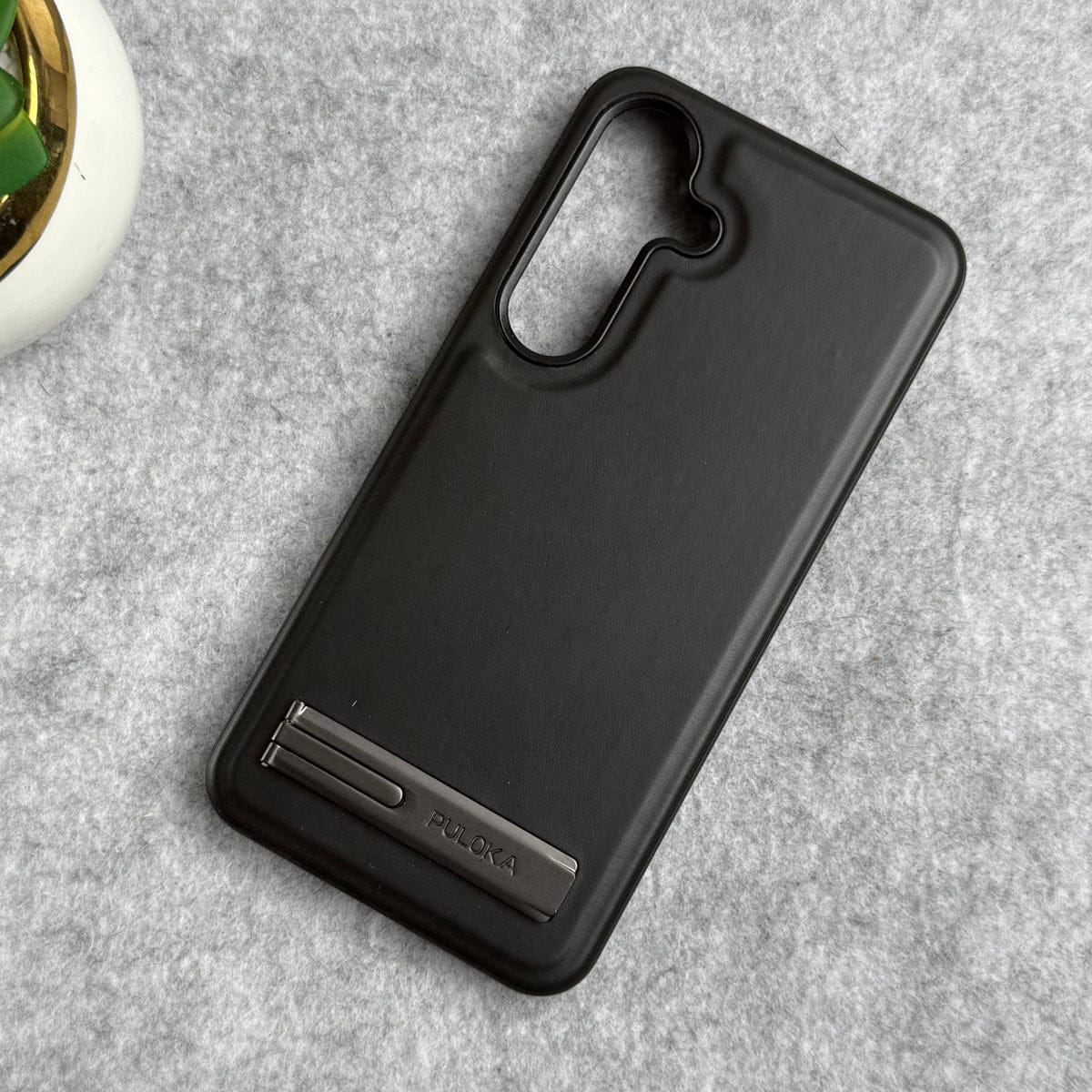Samsung Galaxy S25 Full PU Leather Inbuilt Stand Case Cover