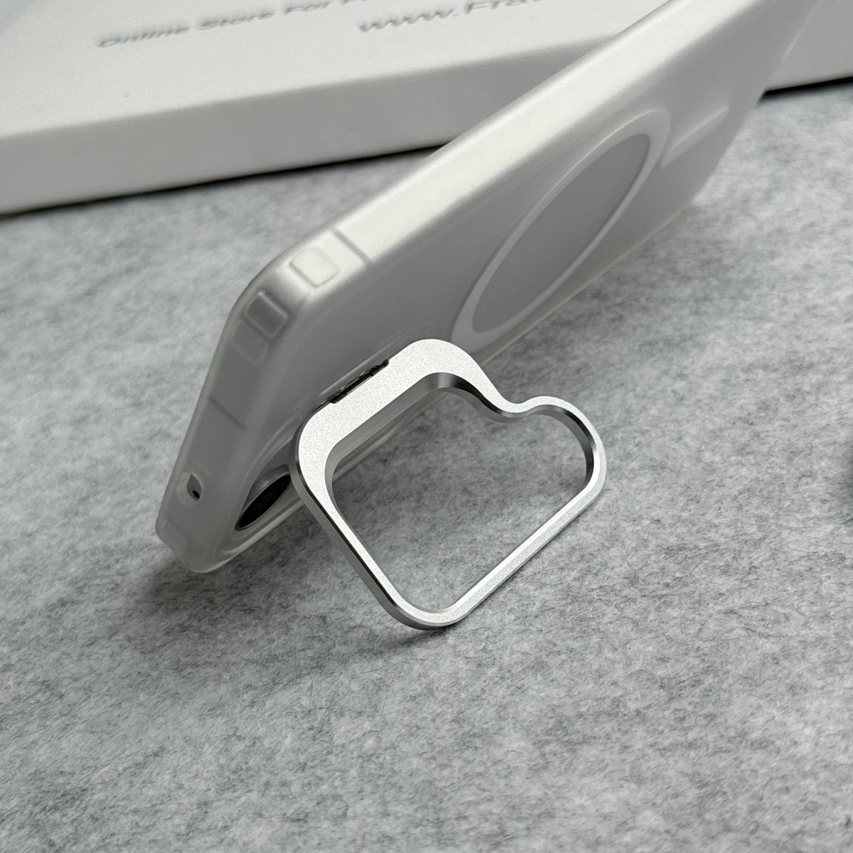 Samsung Galaxy S24 Smoke MagSafe Cover With Metal Camera Bump Kick Stand