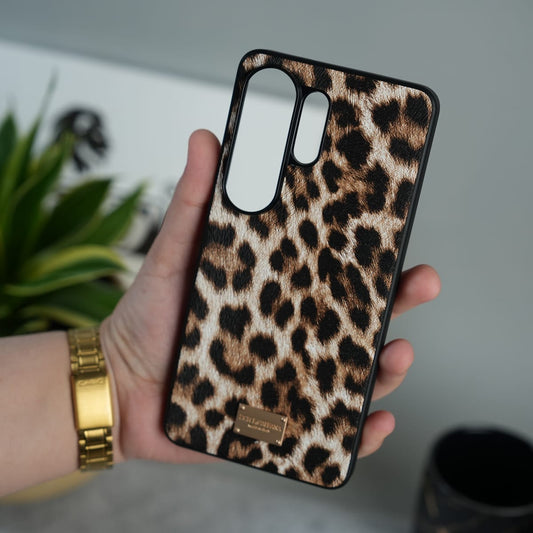 Galaxy S25 Ultra Premium Leopard Pattern Case
